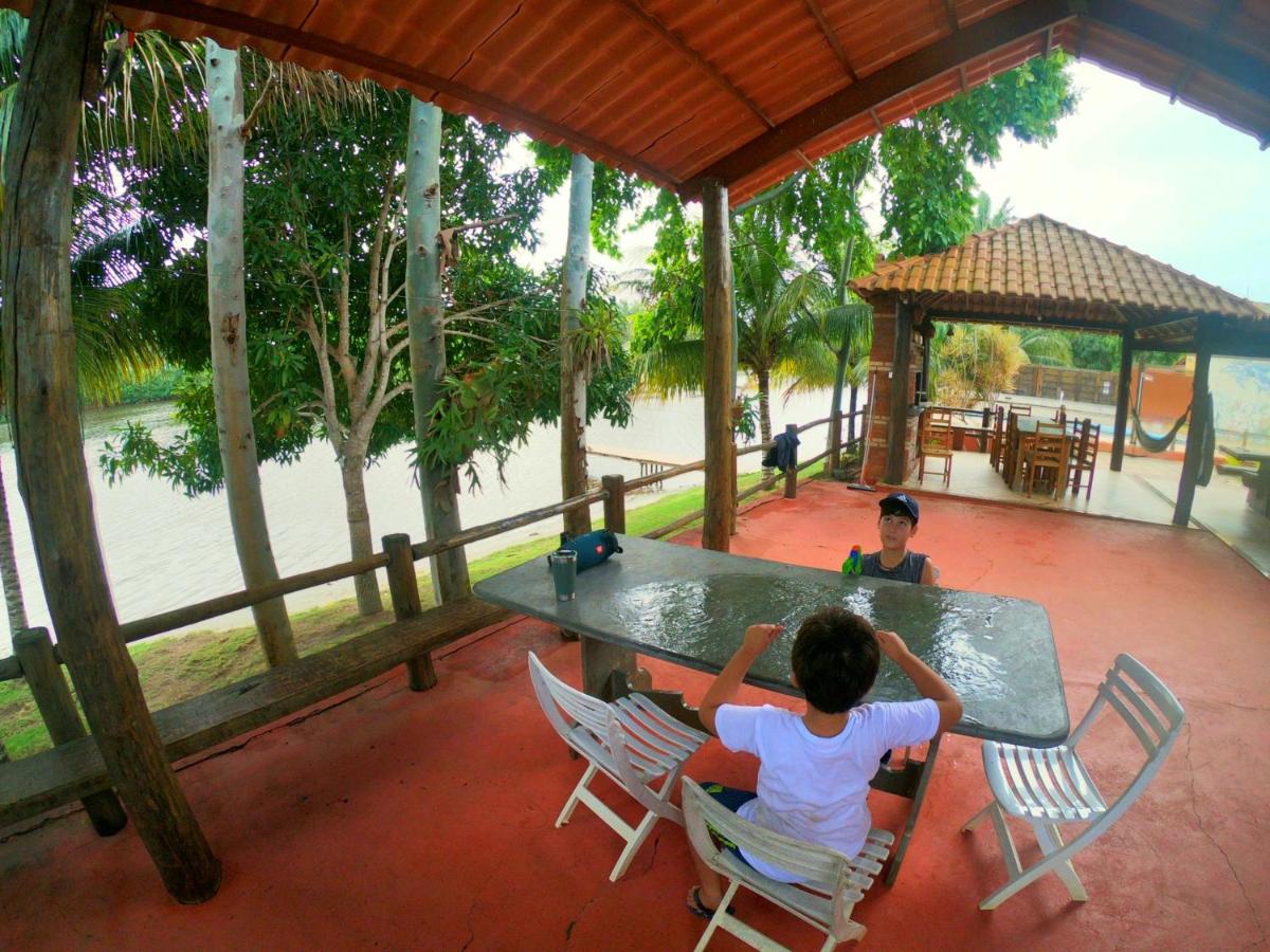 상 마테우스 Casa Amarela Beira Rio Guriri 빌라 외부 사진